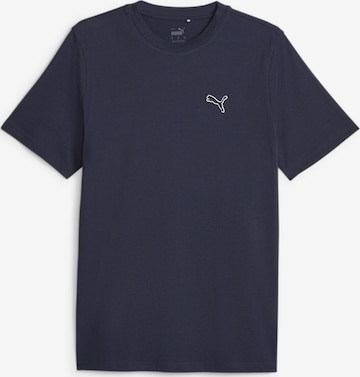 T-Shirt fonctionnel PUMA en bleu : devant