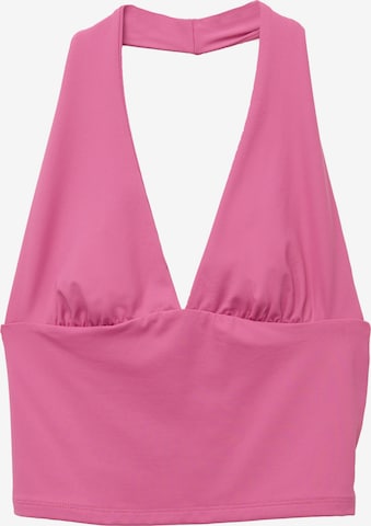 Pull&BearTop - roza boja: prednji dio
