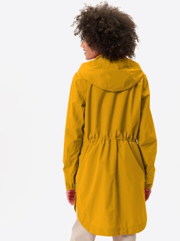 VAUDE Outdoor Coat 'Mineo' in Yellow