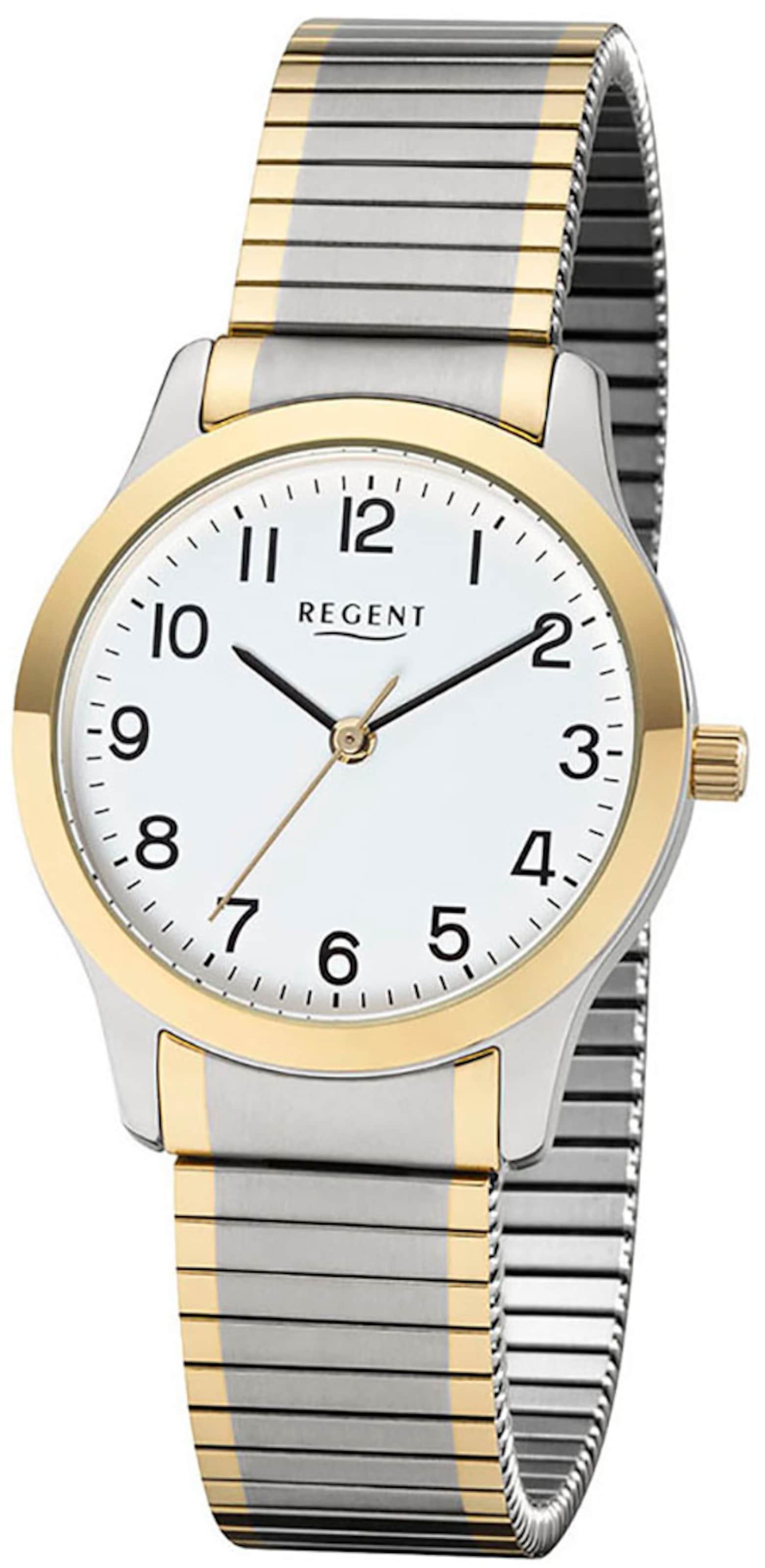 REGENT Analog Watch in Silver: front