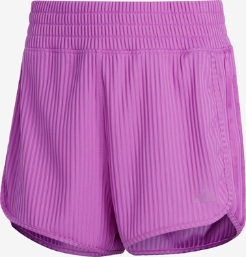 Regular Pantalon de sport 'Pacer' ADIDAS PERFORMANCE en violet : devant