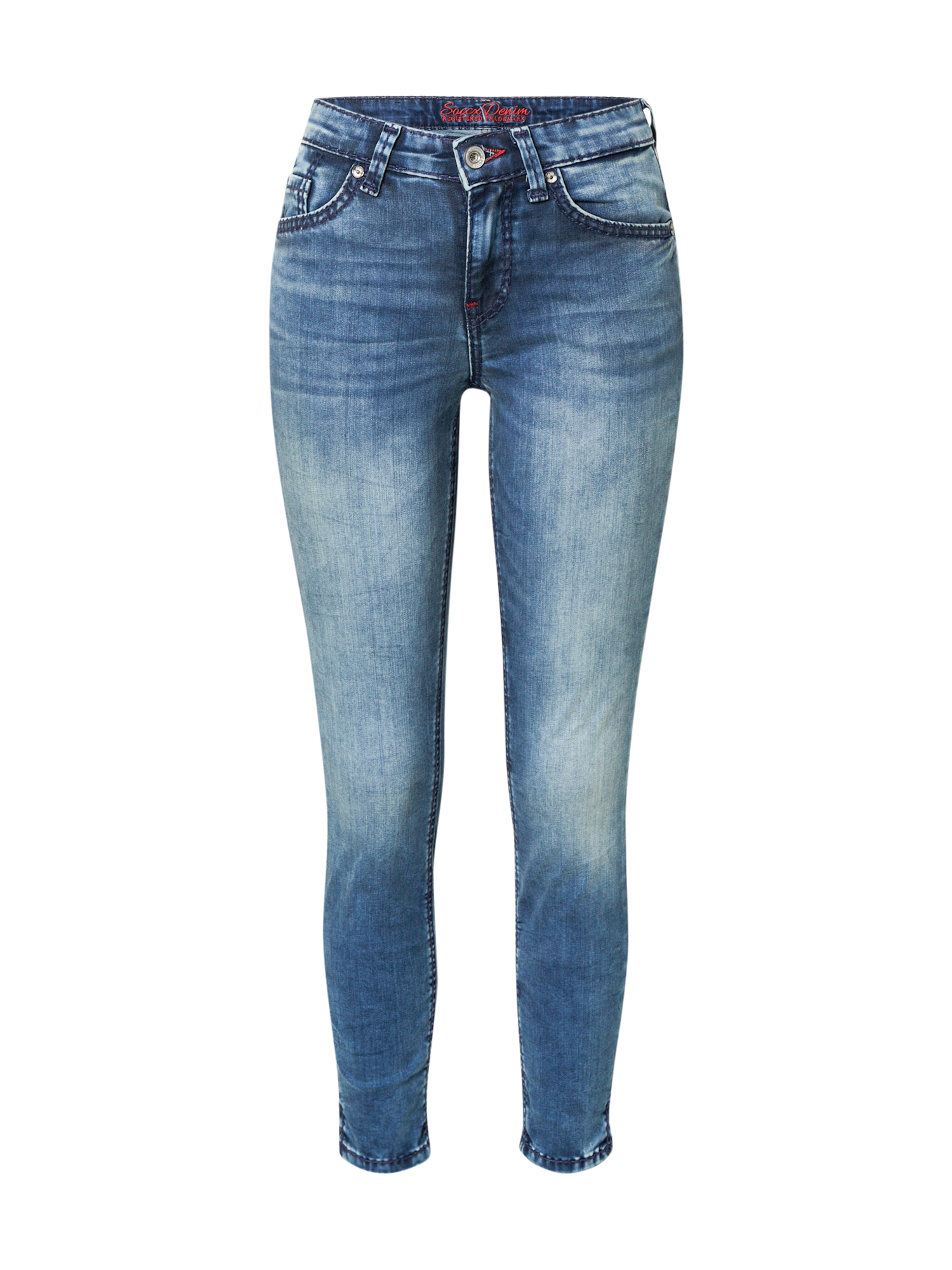 A5ST1 Taglie comode Soccx Jeans MI:RA in Blu 