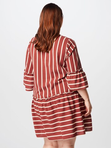 Robe-chemise Vero Moda Curve en marron