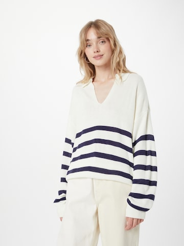 Pull-over NLY by Nelly en bleu : devant