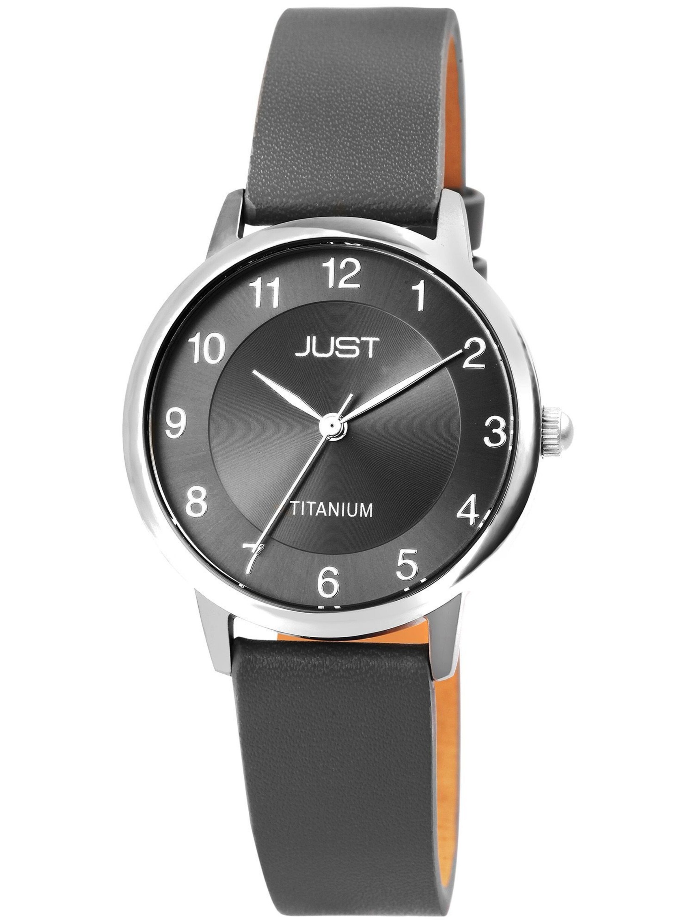 JUST Analog Watch 'Della, 5 ATM' in Grey: front