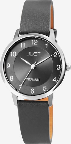JUST Analog Watch 'Della, 5 ATM' in Grey: front