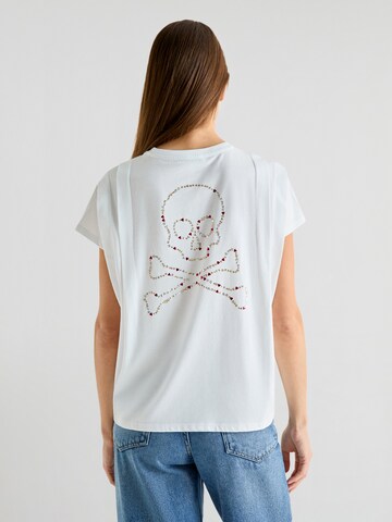 T-shirt Scalpers en blanc