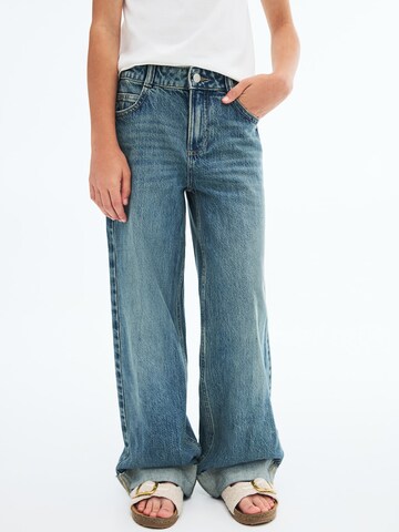MANGO KIDS Loose fit Jeans 'WIDE1' in Blue: front