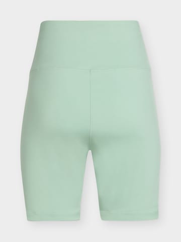 NIKE Skinny Sportbroek 'ONE' in Groen