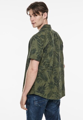 Street One MEN Regular fit Button Up Shirt in Green