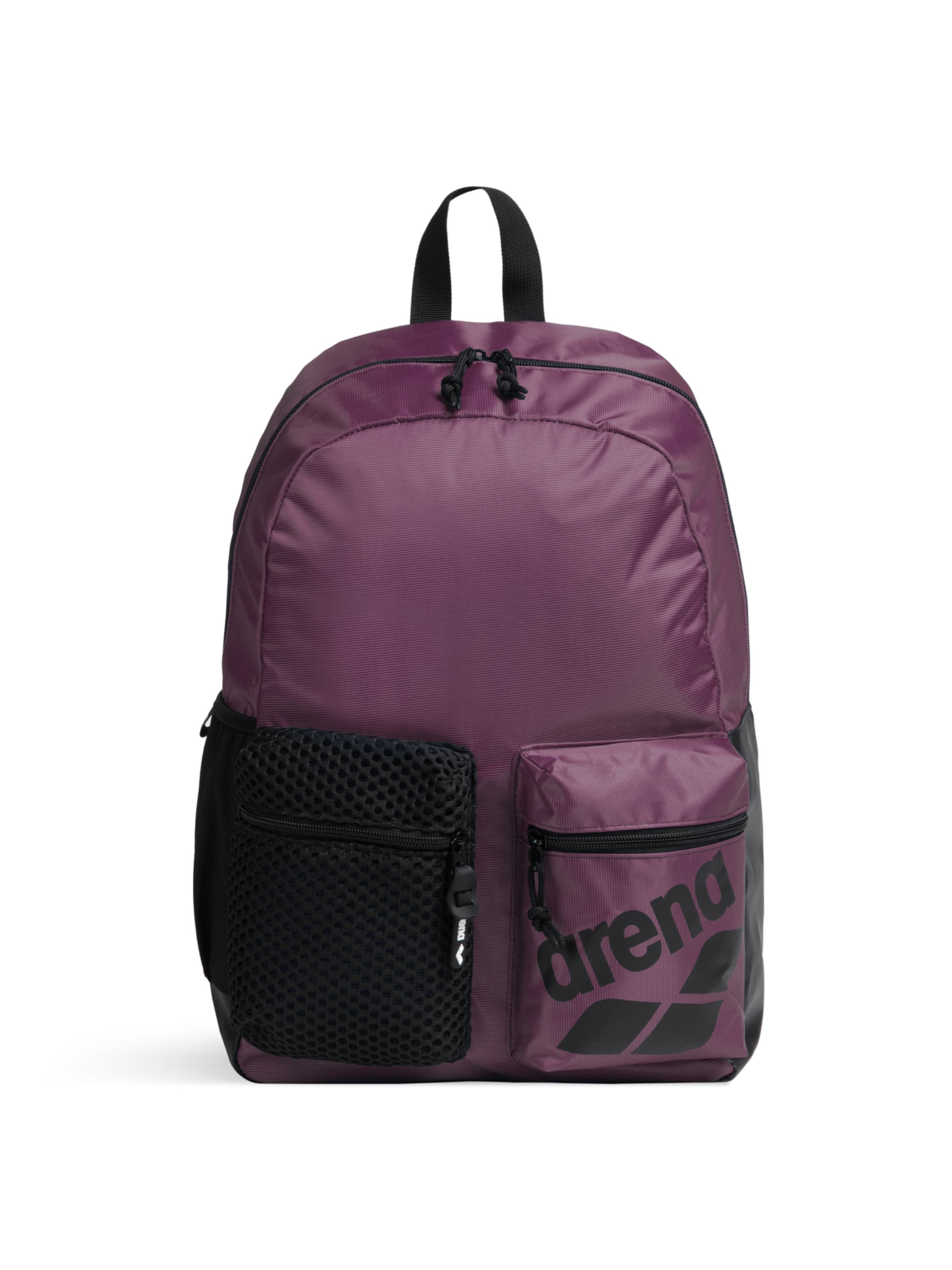 ARENA Backpack 'One Go 30L' in Purple: front