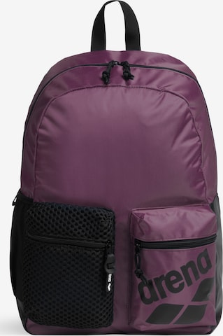 ARENA Reppu 'One Go 30L' värissä lila: etupuoli