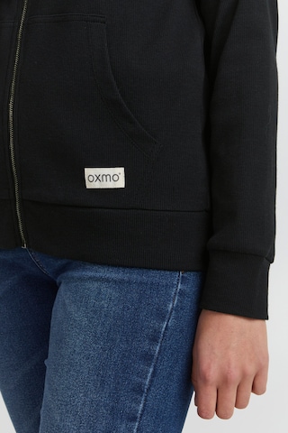 Oxmo Zip-Up Hoodie 'Lova' in Black