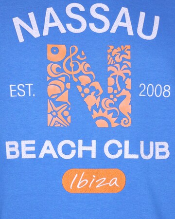NASSAU Beach Club Sweatshirt ' NB22010 ' in Blue