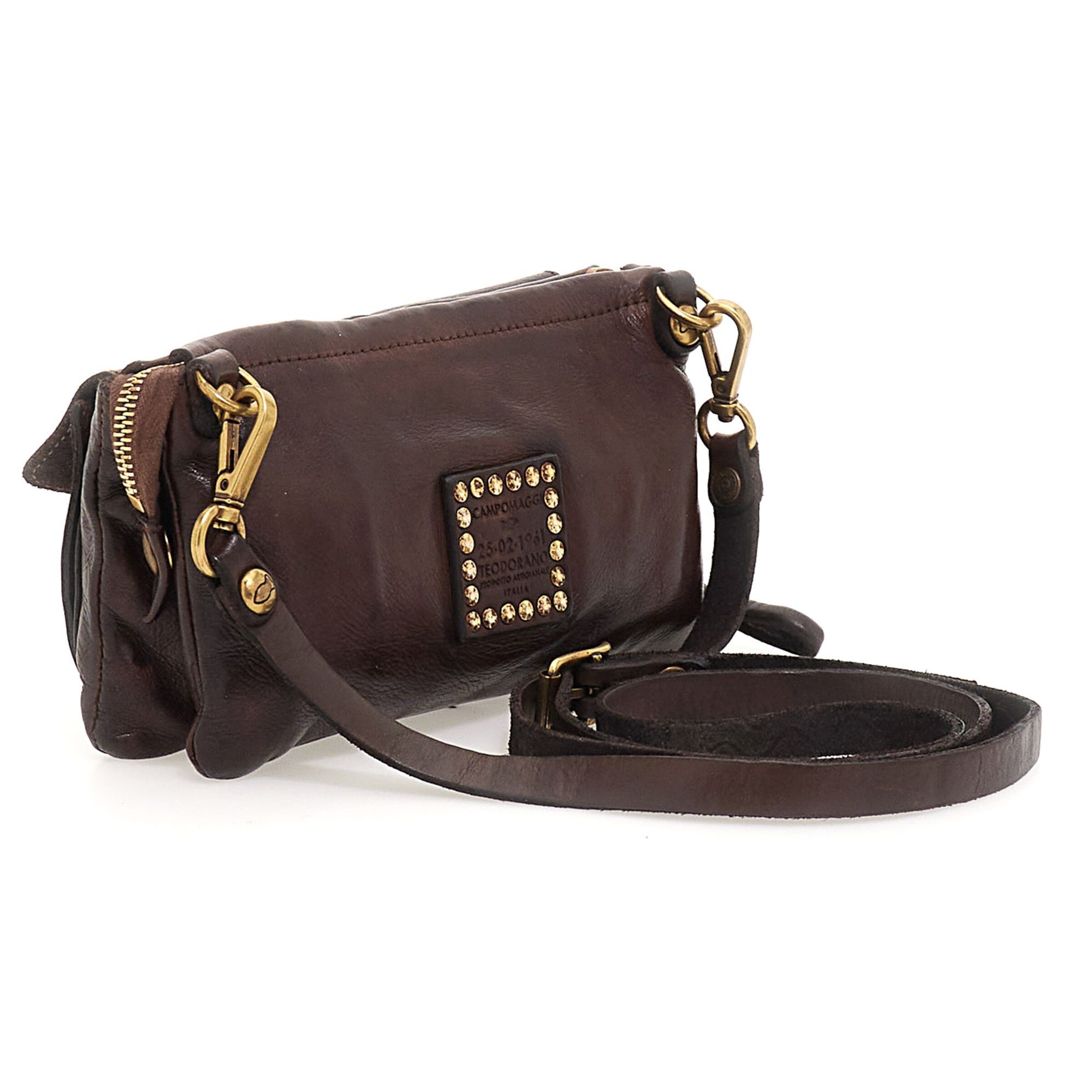Campomaggi Umhängetasche in Braun