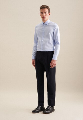 SEIDENSTICKER Slim Fit Hemd 'Smart Classics' in Blau