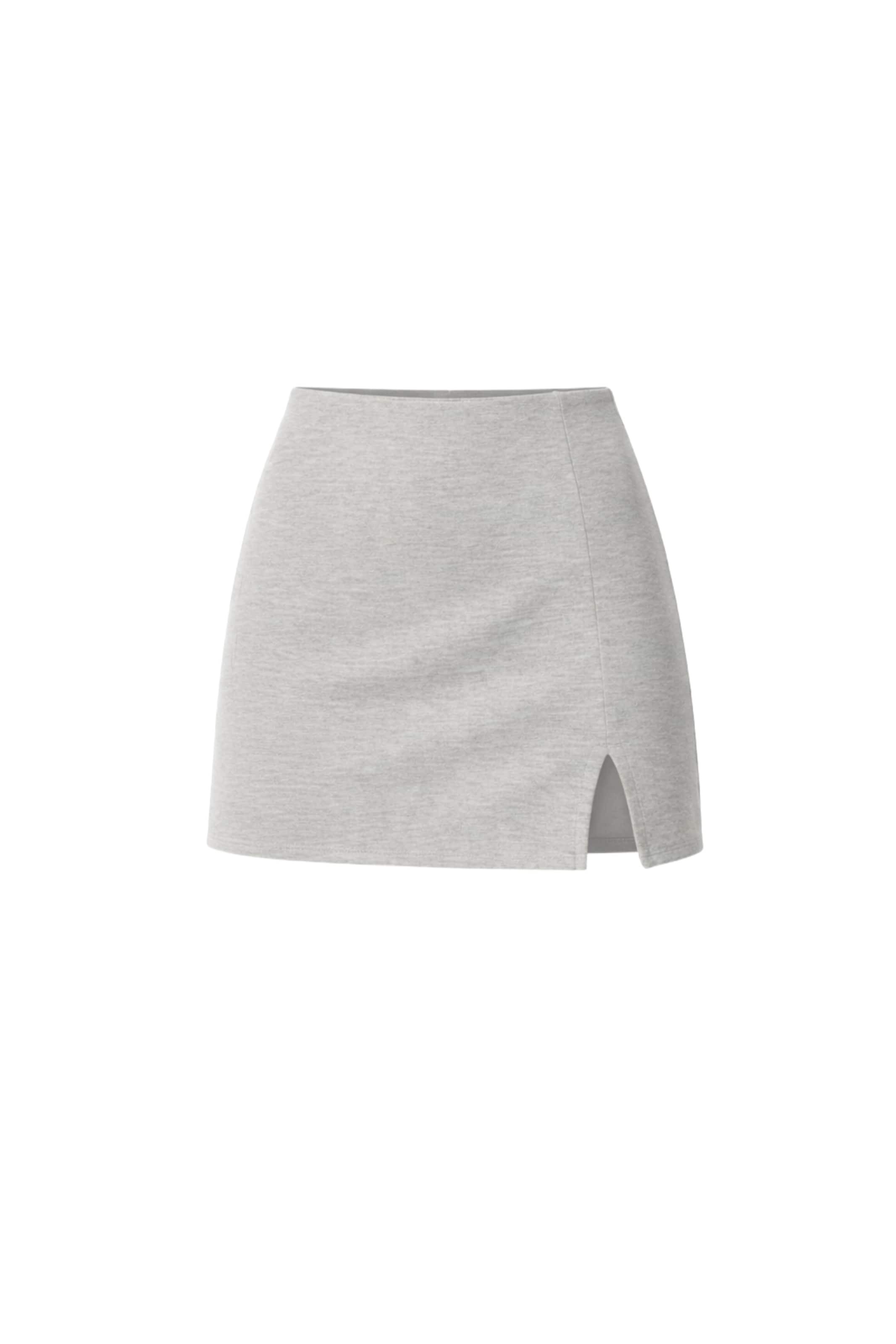 Alexa Dash Skirt in Grey: front