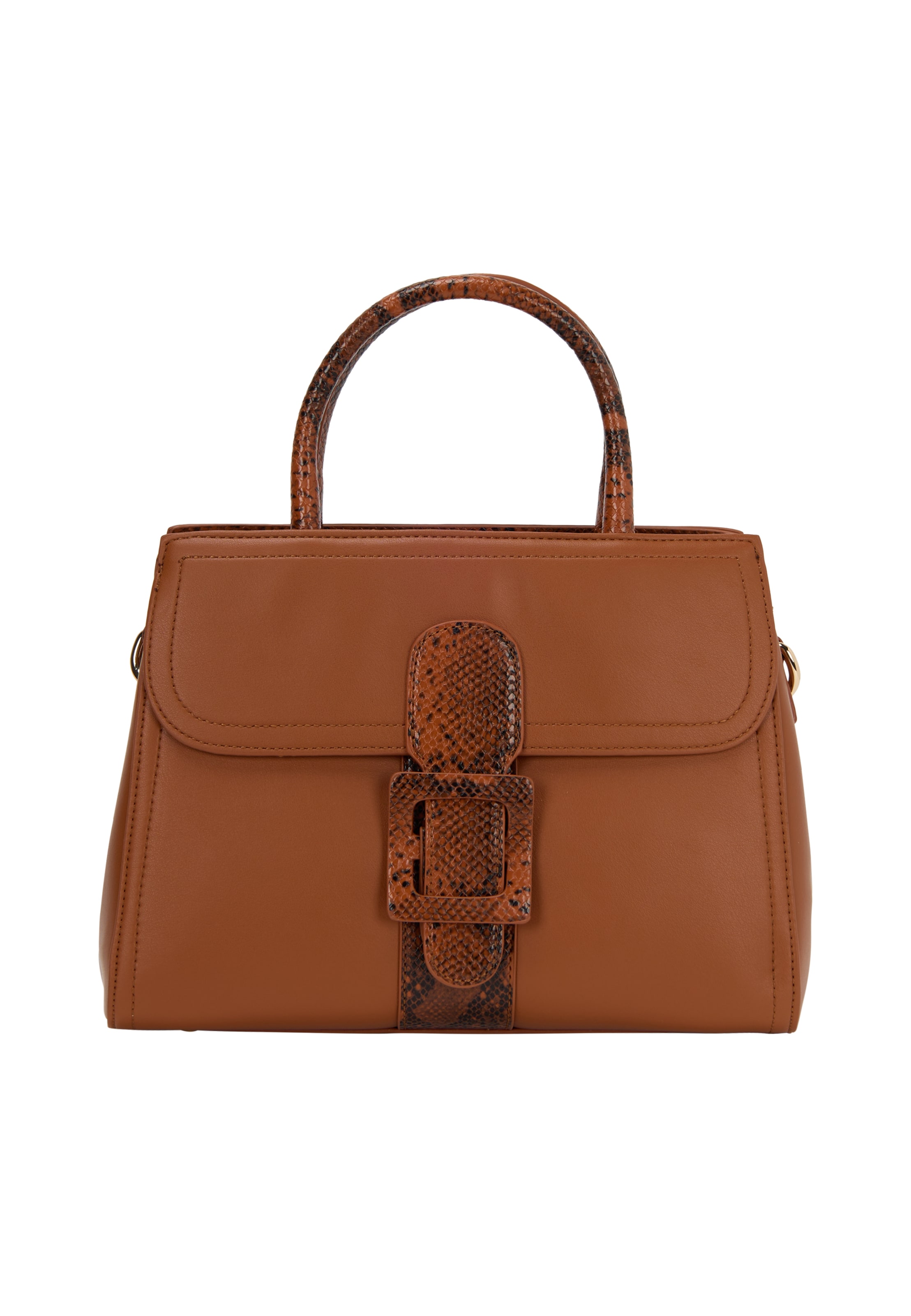 Poșete de la faina pe maro: față