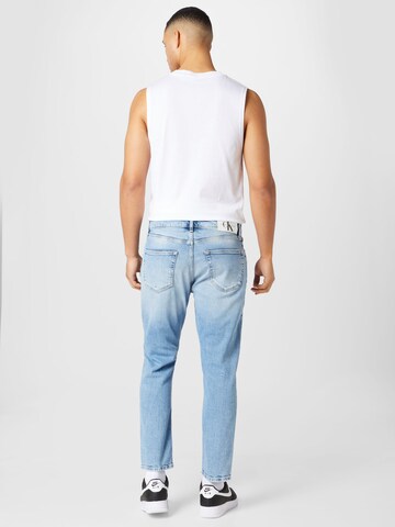 Calvin Klein Jeans Voľný strih Džínsy - Modrá