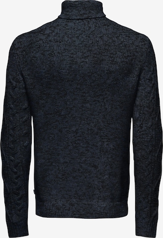 Only & Sons Sweater 'BRYAN' in Blue