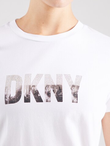 DKNY Μπλουζάκι σε λευκό