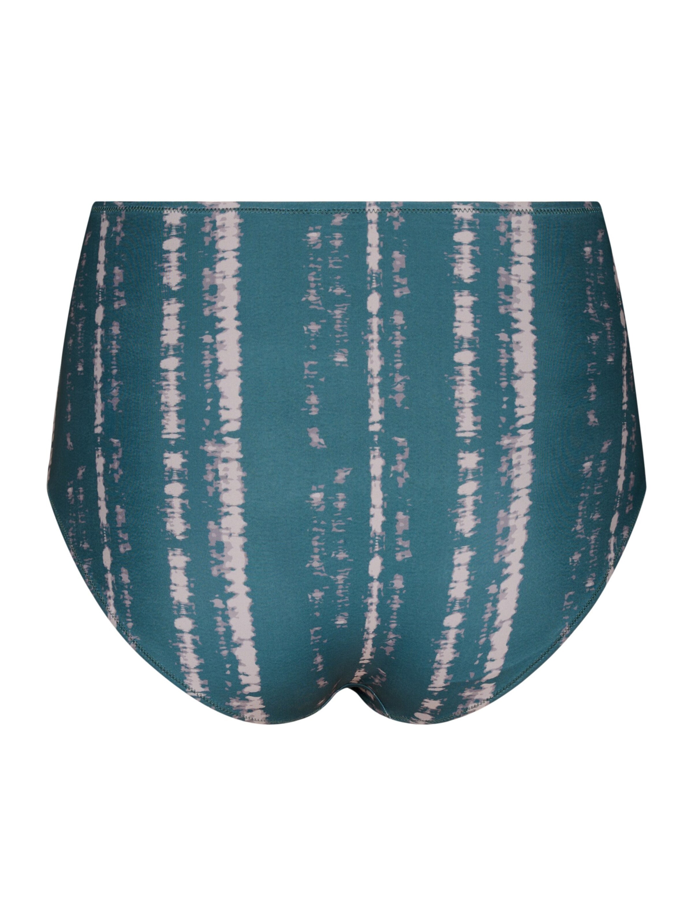 Swim by Zizzi Bikini hlačke 'STELLA' | zelena barva