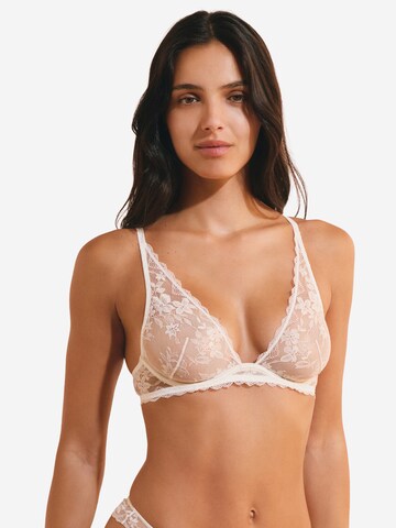 ETAM Triangel BH 'Heritage' in Beige: voorkant