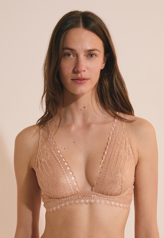 Triangolo Reggiseno 'Panama' di ETAM in bronzo: frontale