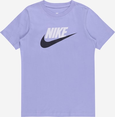 világoslila / fekete / fehér Nike Sportswear Póló, Termék nézet