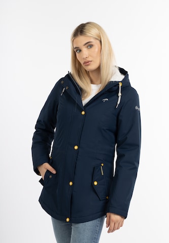 Schmuddelwedda Weatherproof jacket in Blue: front