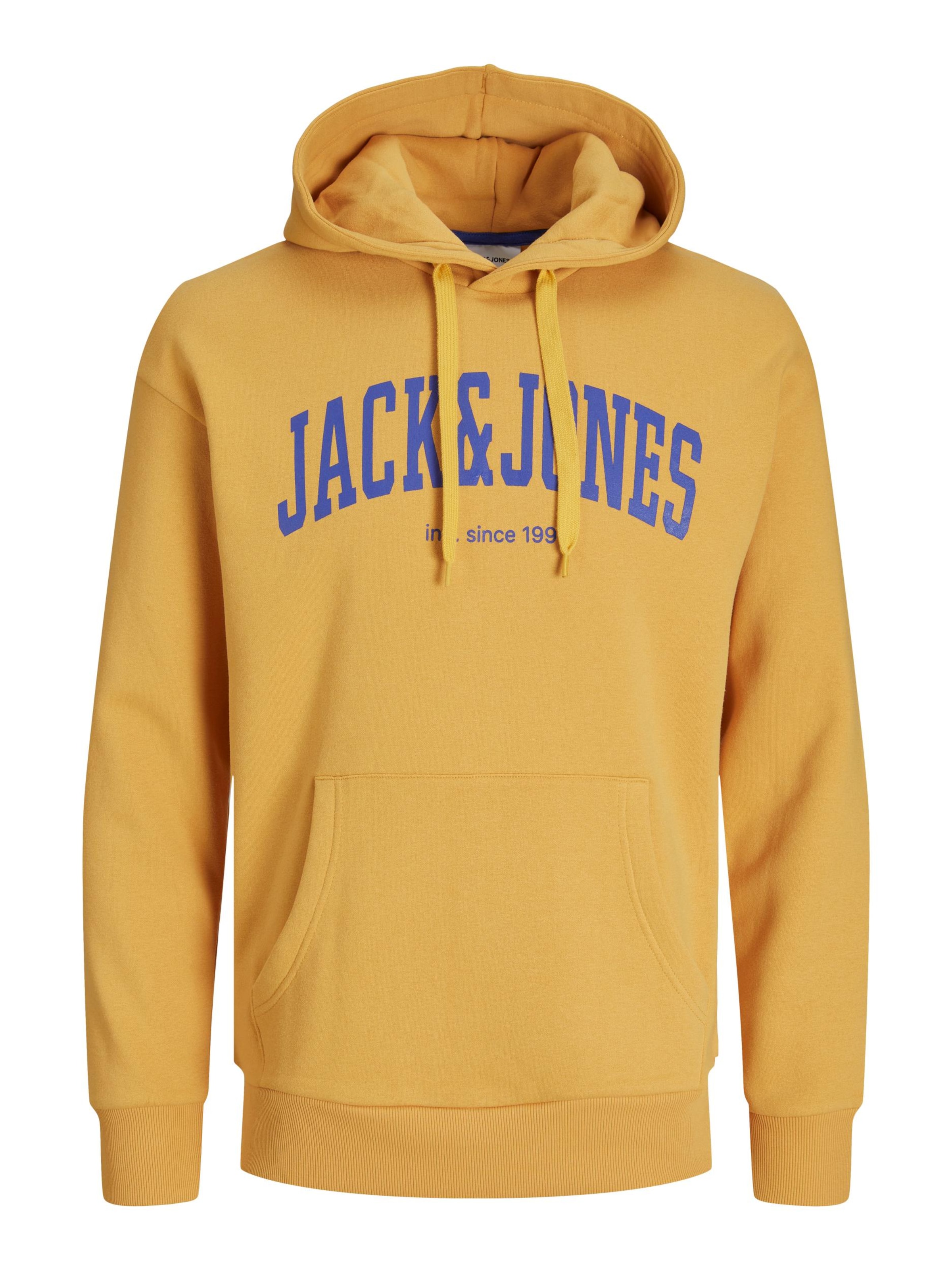 JACK JONES Sweatshirt JJEJosh in Yellow Gold ABOUT YOU