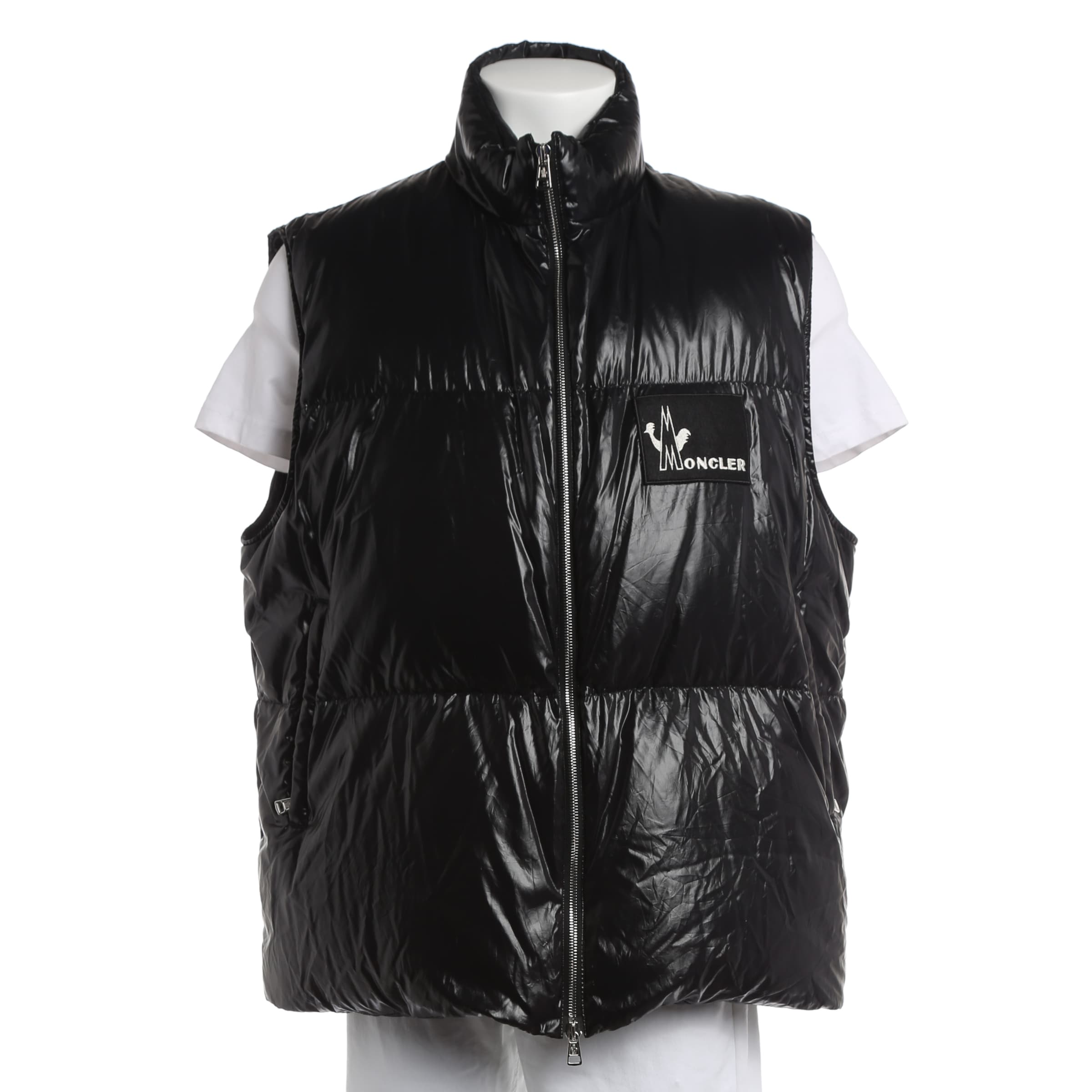 MONCLER Weste (Outdoor) in XXXL in schwarz, Produktansicht