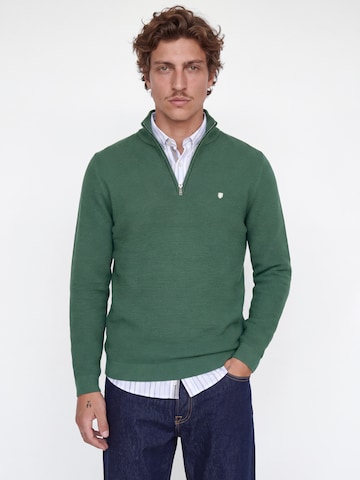 Pull-over 'JPRBLURYAN' Jack & Jones Premium en vert : devant
