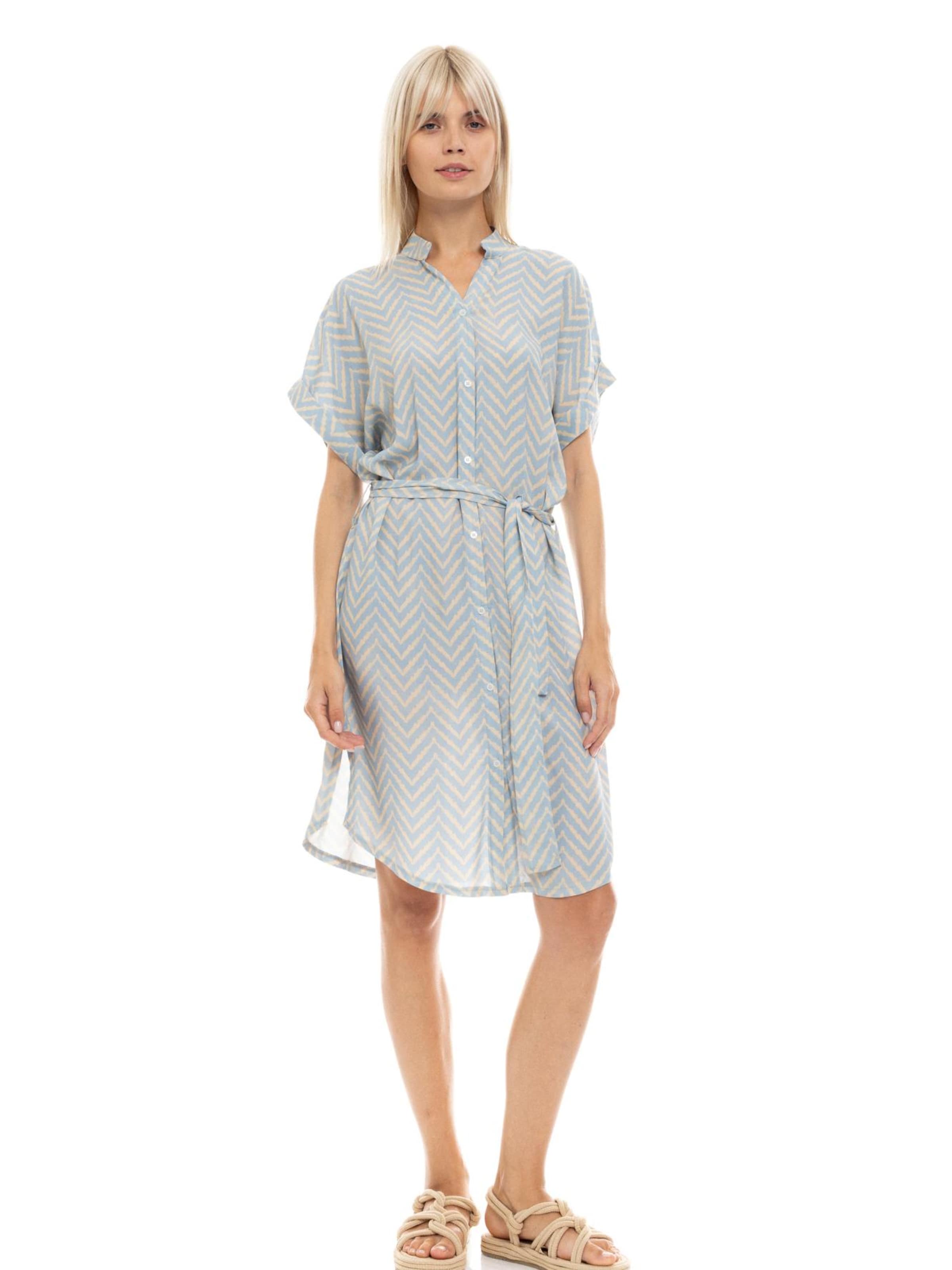 Pink Label Sommerkleid 'BEACHWEAR CABANA'‌‌‌‌ in Blau: Vorderseite