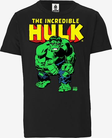 LOGOSHIRT Shirt 'The Incredible Hulk' in Gemengde kleuren: voorkant