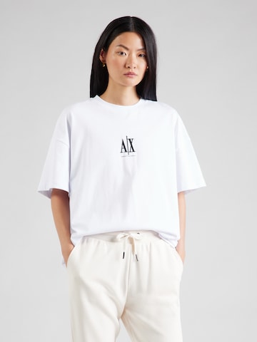 ARMANI EXCHANGE Tričko - Biela: predná strana