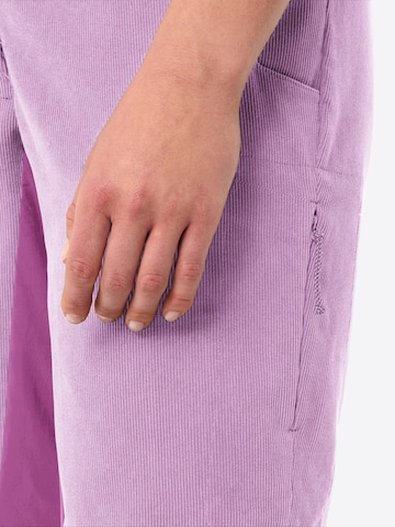 VAUDE Regular Outdoorbroek 'Loamer' in Lila