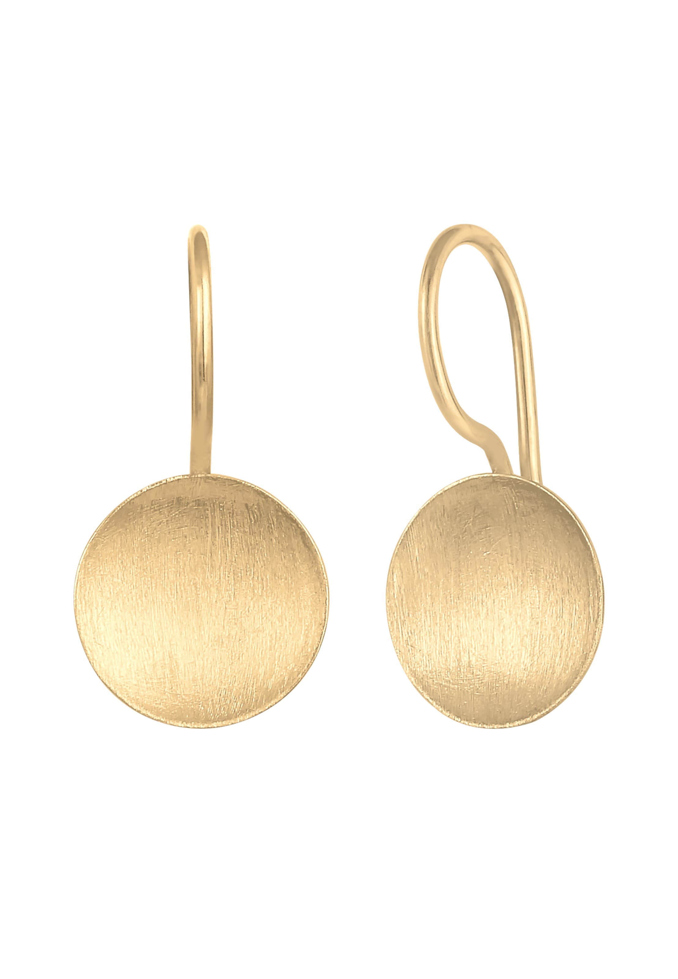 Nenalina Ohrringe Geo in Gold: Vorderseite