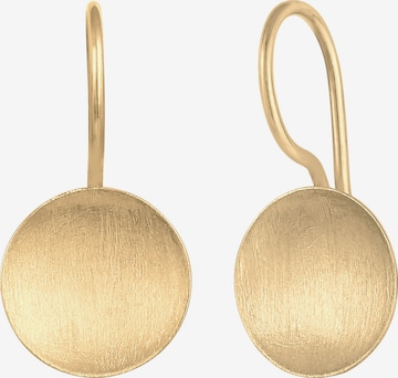 Boucles d'oreilles Nenalina en or : devant