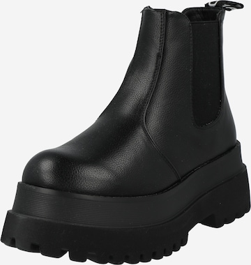 Bianco Chelsea Boots 'GAS' in Black: front