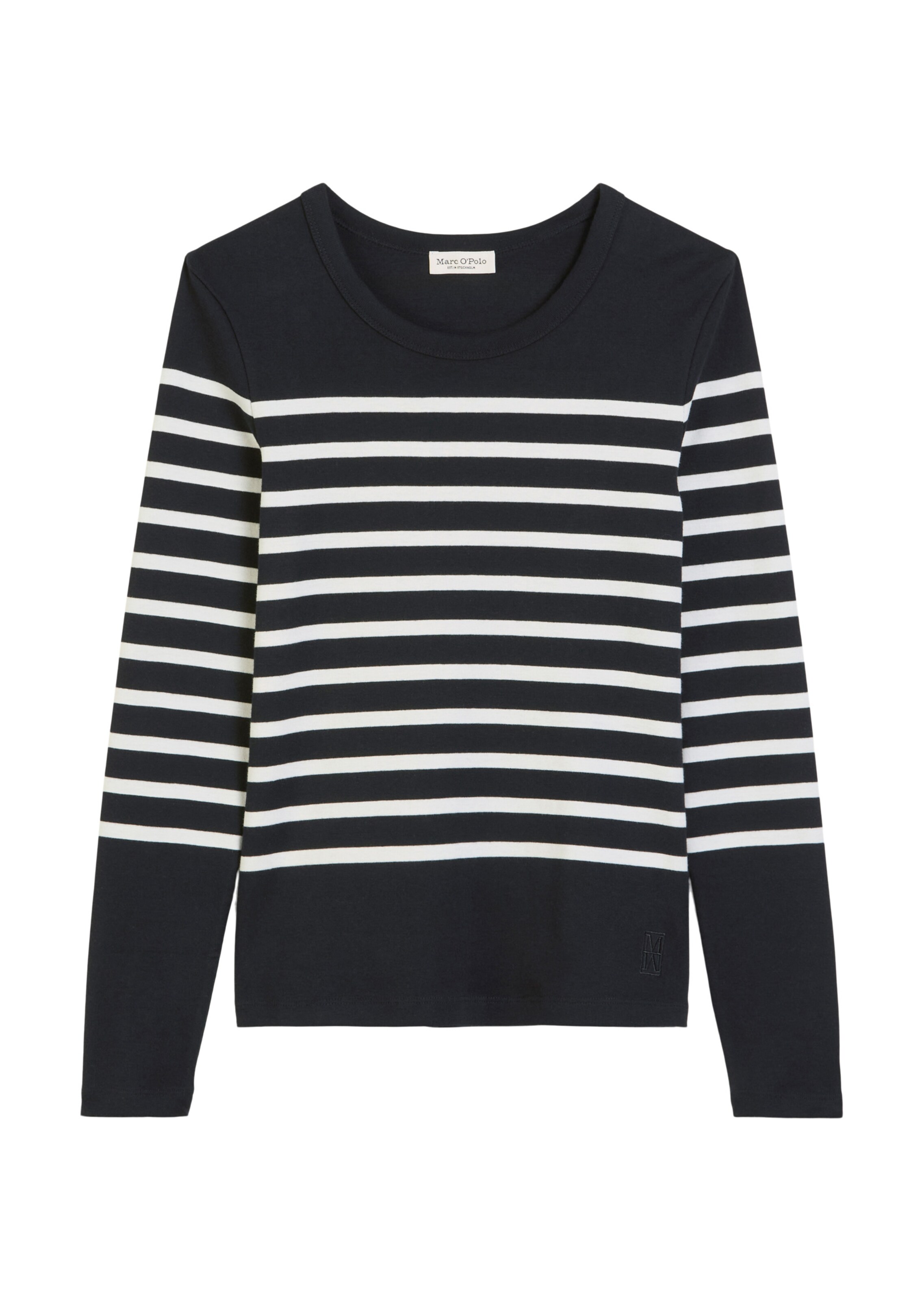 Marc O'Polo Shirt in Blauw: voorkant