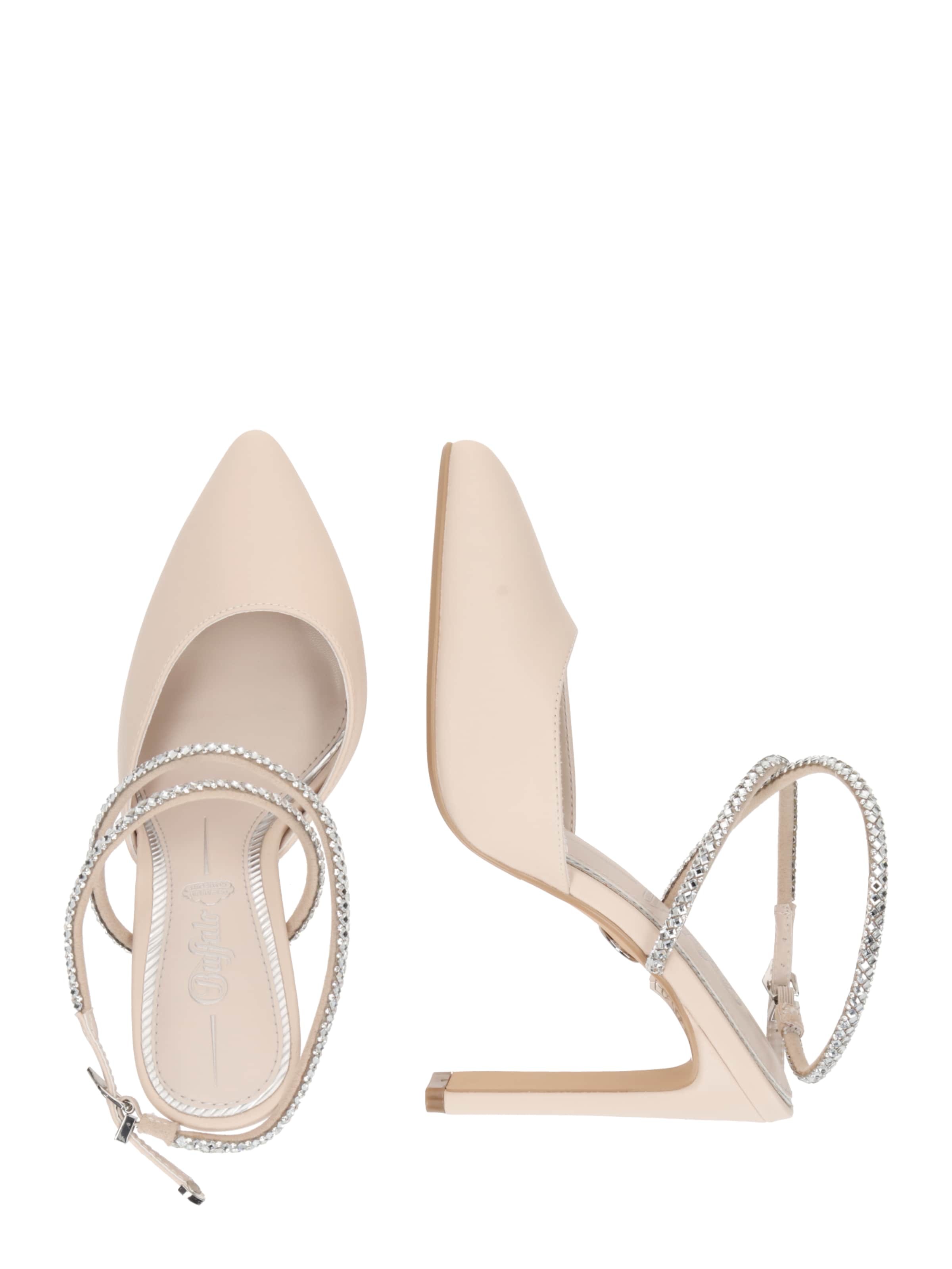 BUFFALO Γόβες slingback 'JOLIE QUEEN' σε μπεζ: πλευρά