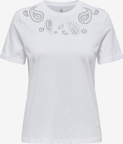 Marškinėliai iš ONLY, spalva – sidabrinė / balta, Prekių apžvalga