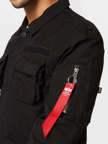 Veste mi-saison ALPHA INDUSTRIES en noir