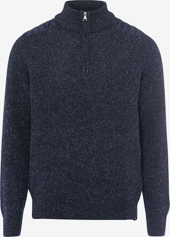 BRAX Sweater 'Santo' in Blue: front