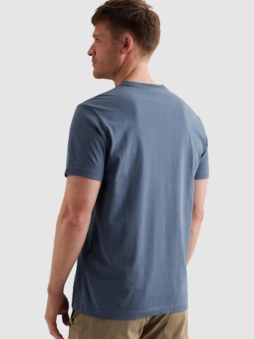 PME Legend Shirt 'PME LEGEND - T-shirt with signature artwork' in Blauw
