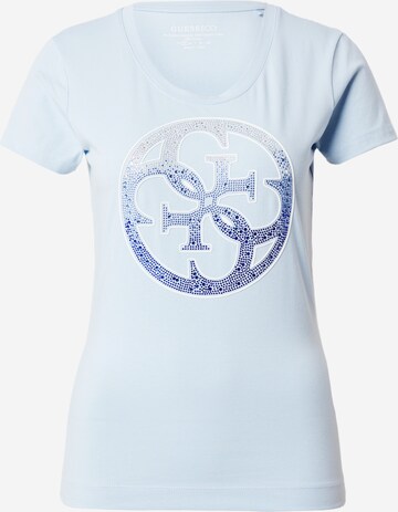 GUESS T-Shirt in Blau: predná strana