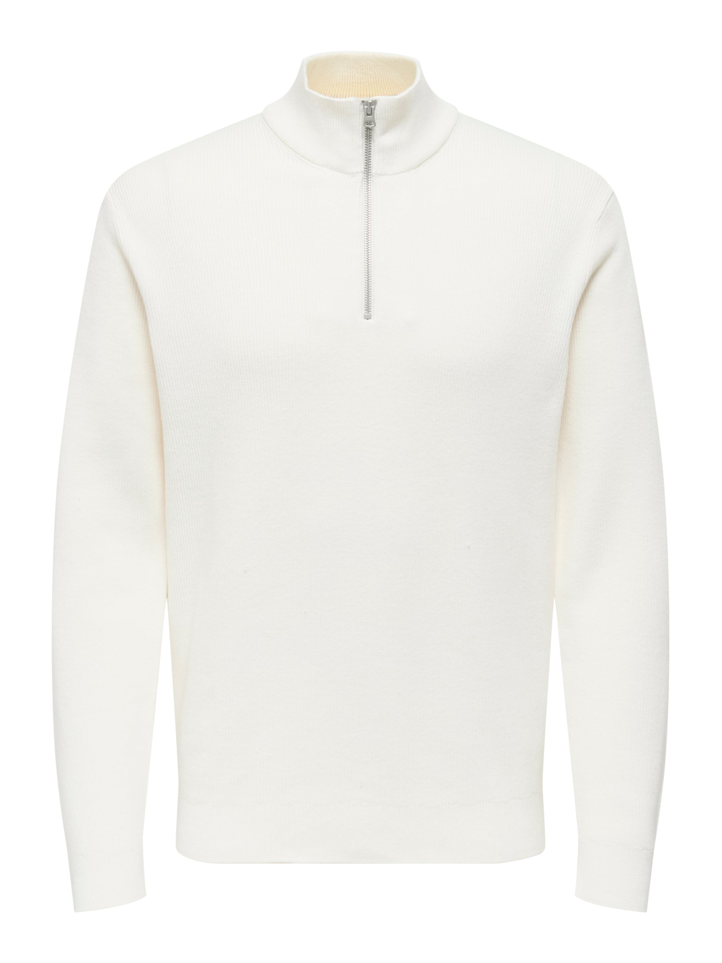 Only &amp; Sons Pullover &#x27;ONSPhil&#x27; in Weiß: Vorderseite