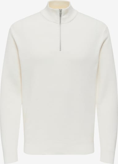 Only & Sons Sweatshirt 'ONSPhil' em branco, Vista do artigo