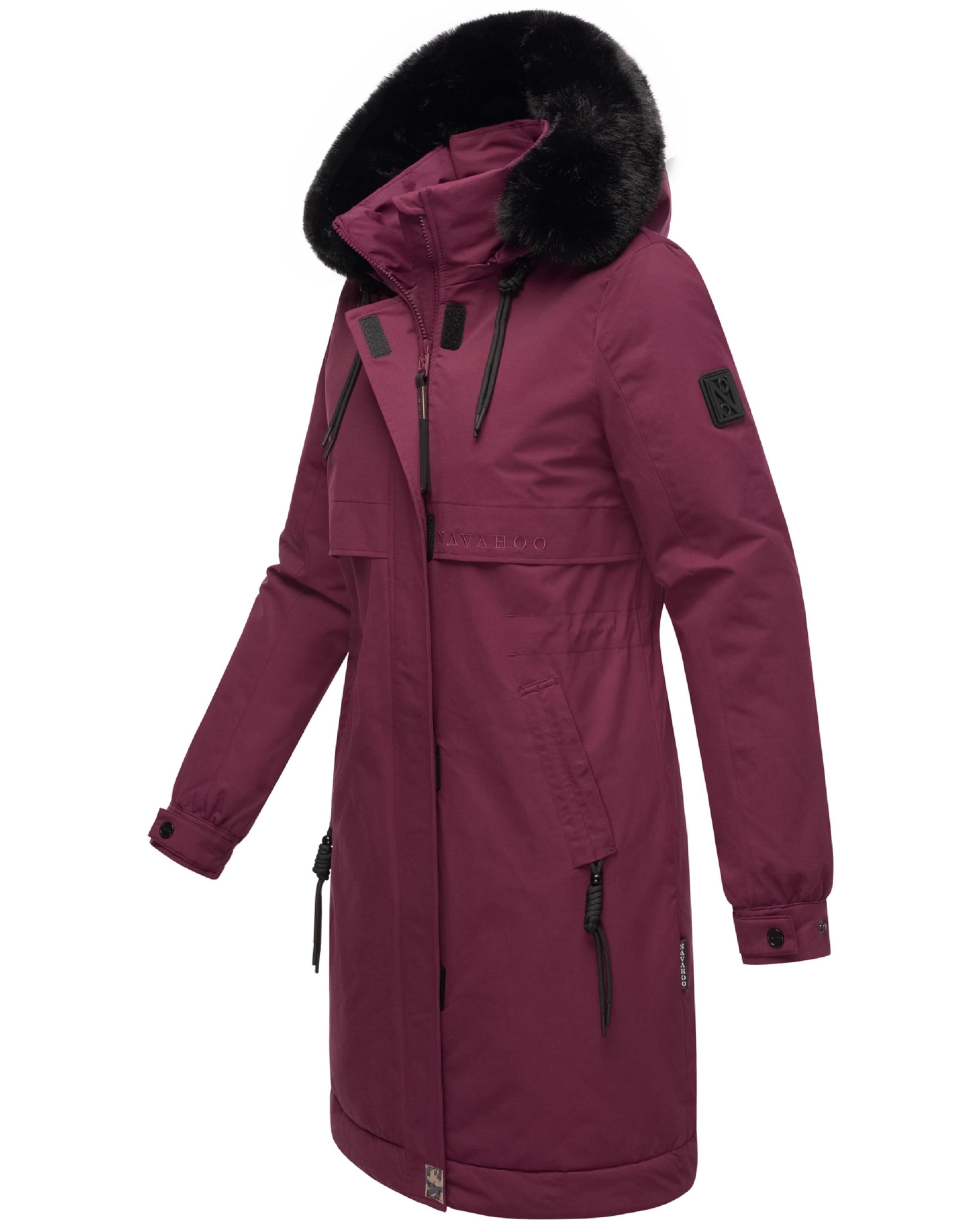 NAVAHOO Ανοιξιάτικο και φθινοπωρινό παλτό σε κόκκινο